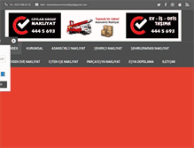 Tablet Screenshot of ceylannakliyat.com